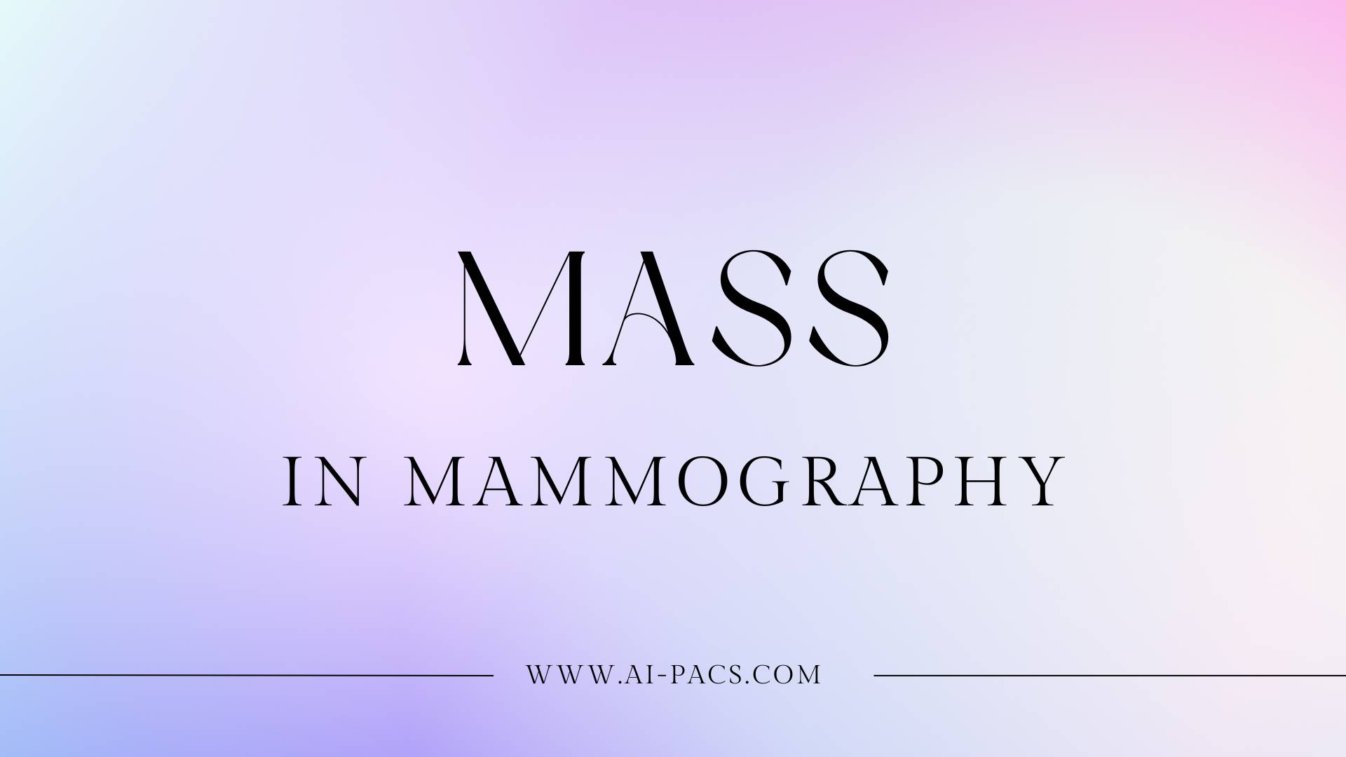 Mass in Mammography