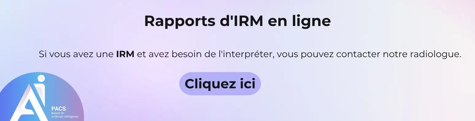 Rapports d'IRM en ligne