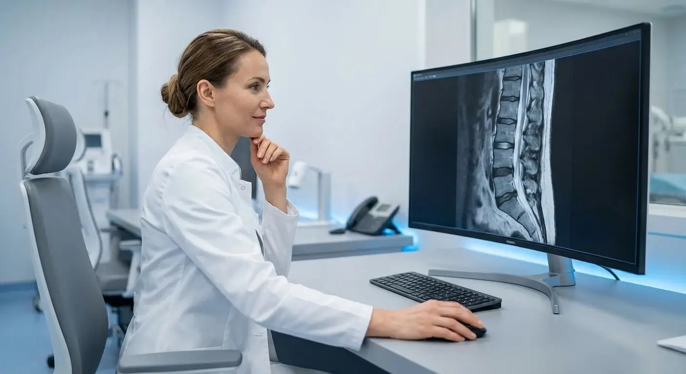 Spine MRI second opinion reviewed by expert radiologists