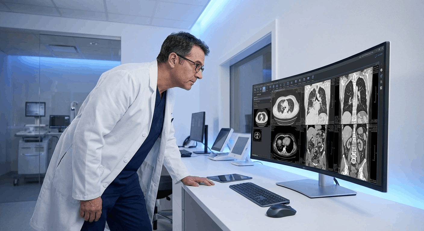 CT scan second opinion review by expert radiologists