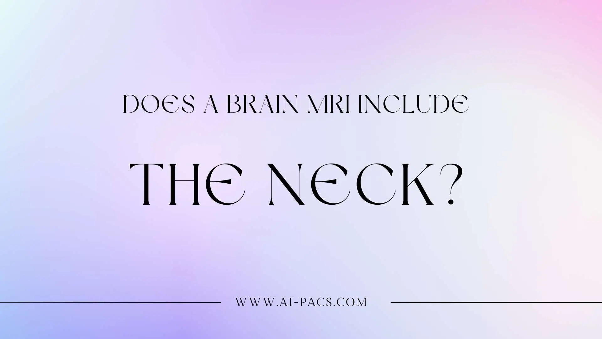 brain and neck mri
